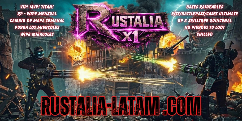 Imagen del servidor RUSTALIA|PVEx1 [LATAM][MIAMI]