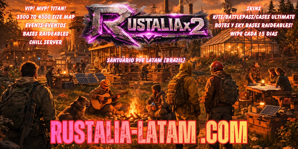 Imagen del servidor RUSTALIA|PVEx2 [SANTUARIO] [LATAM][BR]